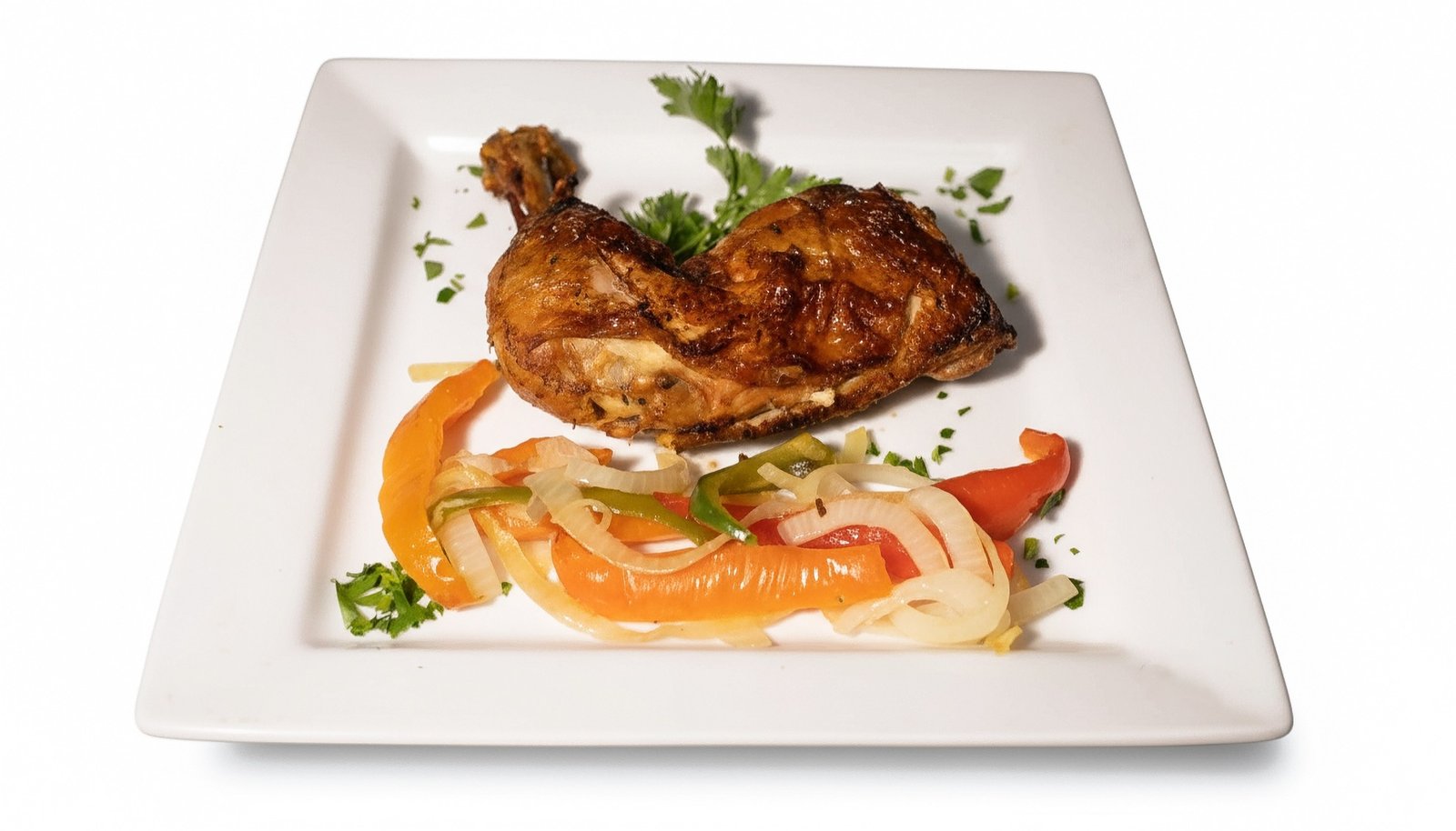 Baked Chicken Quarter